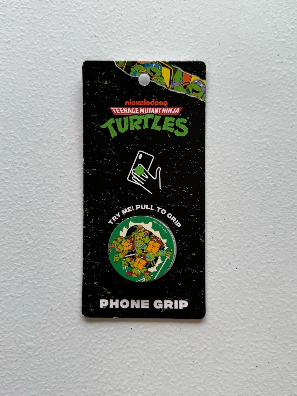Nickelodeon Teenage Mutant Ninja Turtles Green Phone Grip